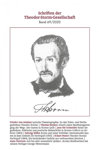 Schriften der Theodor-Storm-Gesellschaft 69/2020