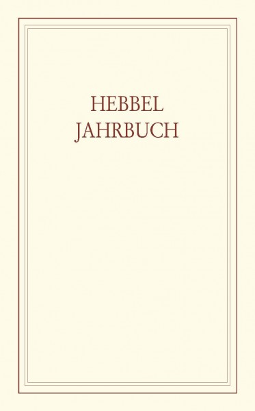 Hebbel-Jahrbuch / Hebbel-Jahrbuch 2001