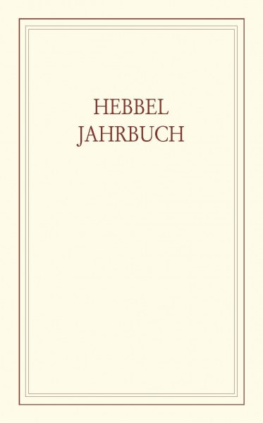 Hebbel-Jahrbuch / Hebbel-Jahrbuch 2001